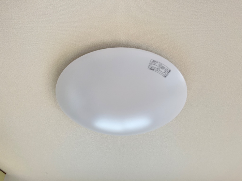 拡大写真：聖マンションⅡ 3階301の照明器具