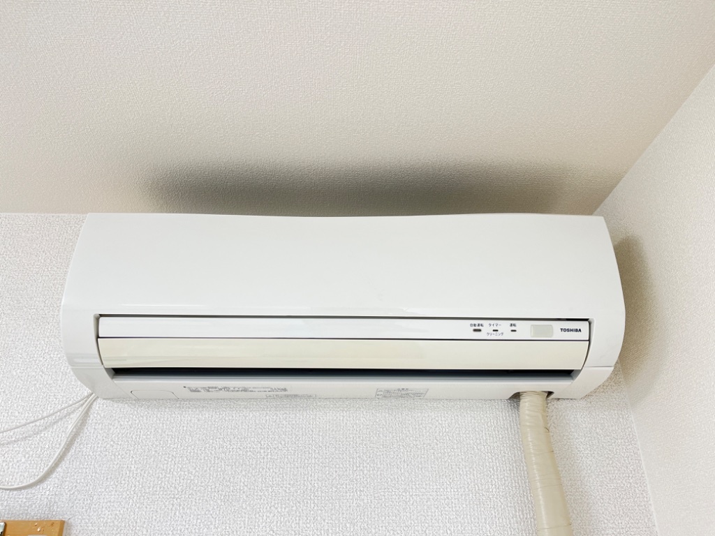 拡大写真：聖マンションⅡ 3階301のエアコン