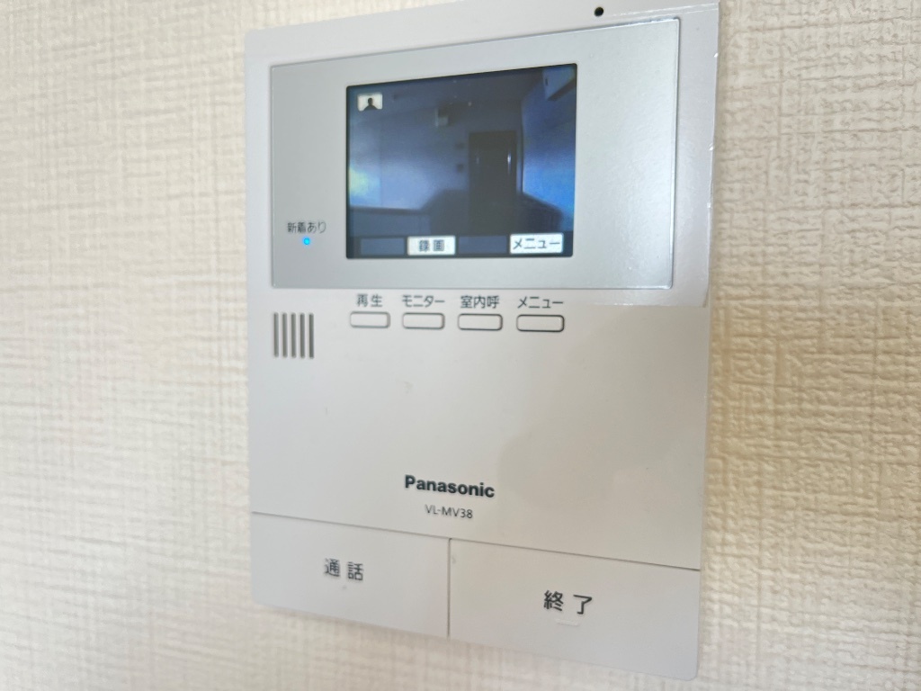 拡大写真:ジョイフルメゾン 2階201のセキュリティ