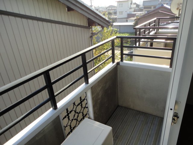 拡大写真:ドリーム共栄 2階B-3のベランダ