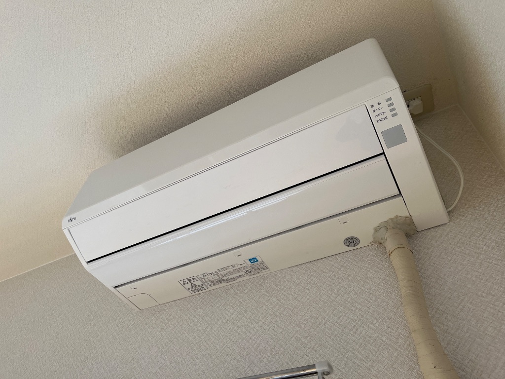 拡大写真:合志市豊岡 2階205のエアコン