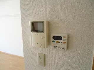 拡大写真:アイリス・ガーデン 2階202のカメラ付インターホン