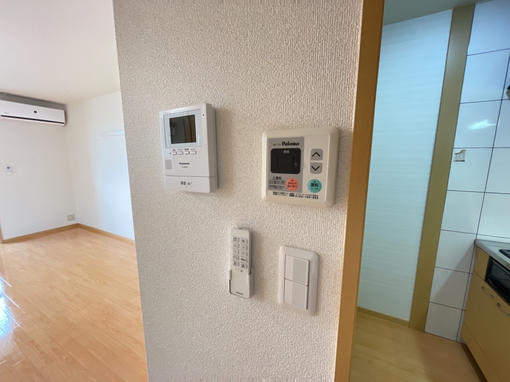 拡大写真:プロニティ表 2階201のカメラ付インターホン