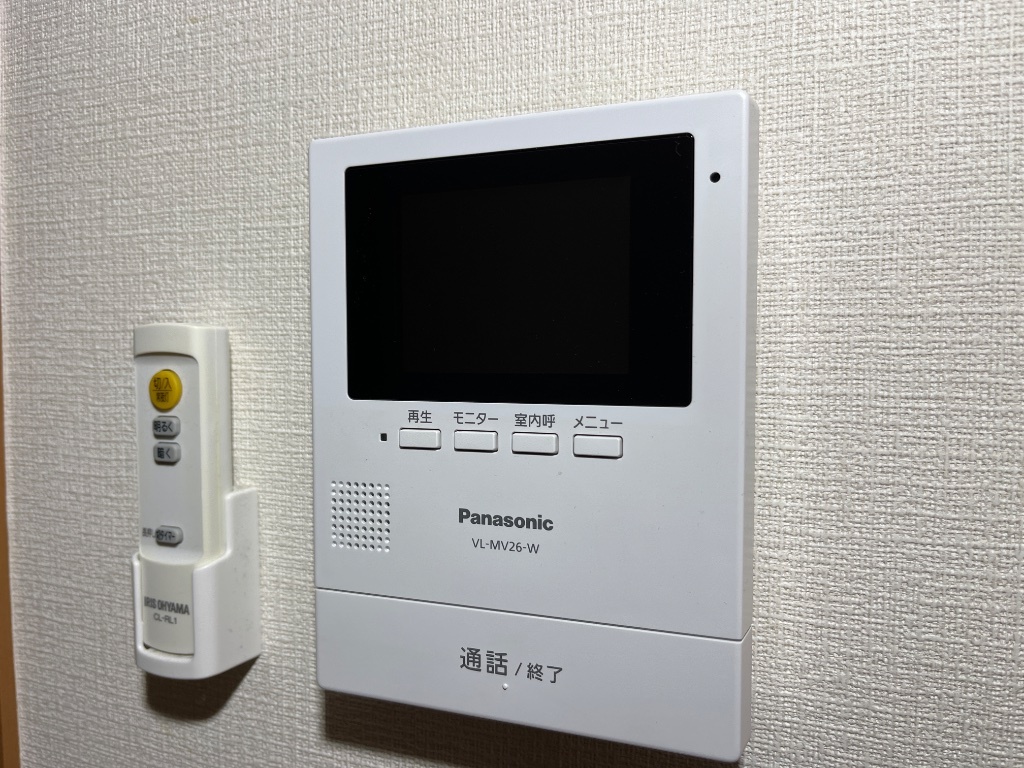 拡大写真:ブリリアントジェネレーションⅠ 1階105のカメラ付インターホン