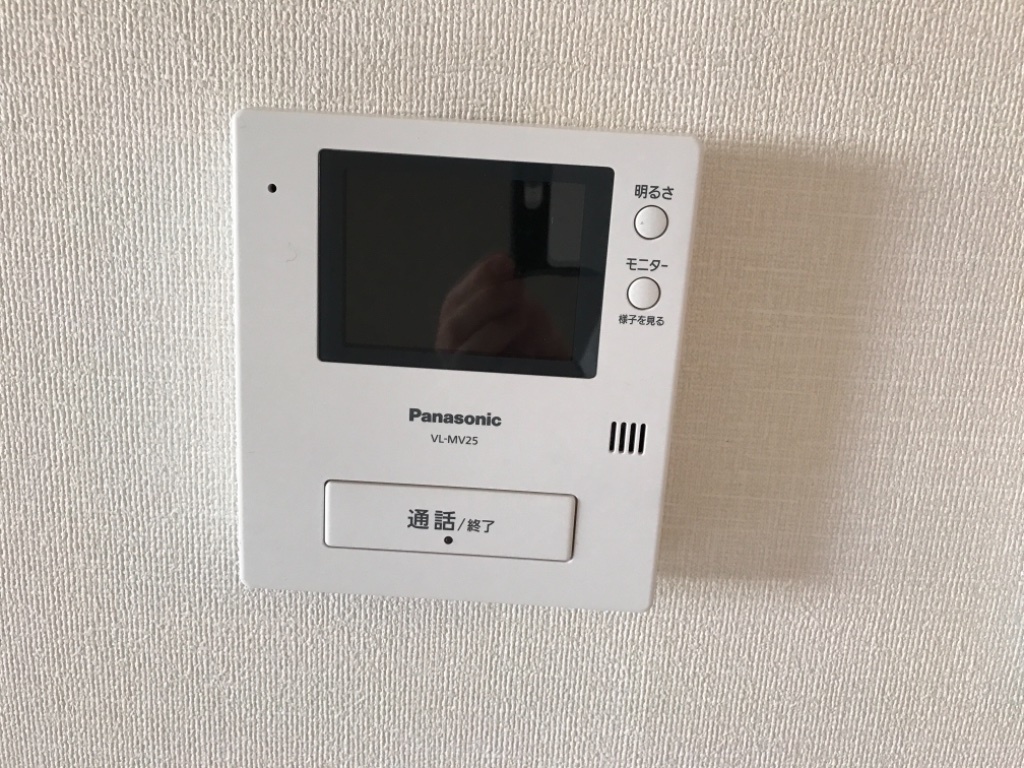 拡大写真:エバー・ウェントゥス 2階203のカメラ付インターホン