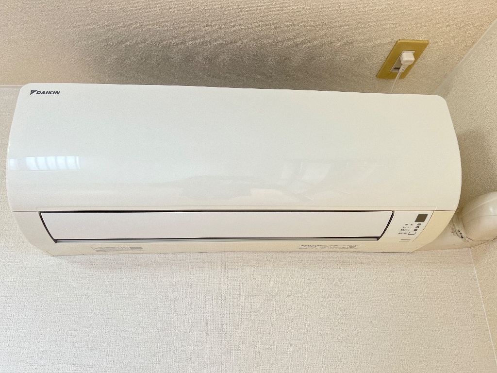 拡大写真：サンコート・コーダ 1階108のエアコン