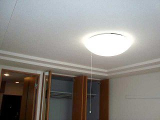 拡大写真:パレス ローリエ 2階202の照明器具
