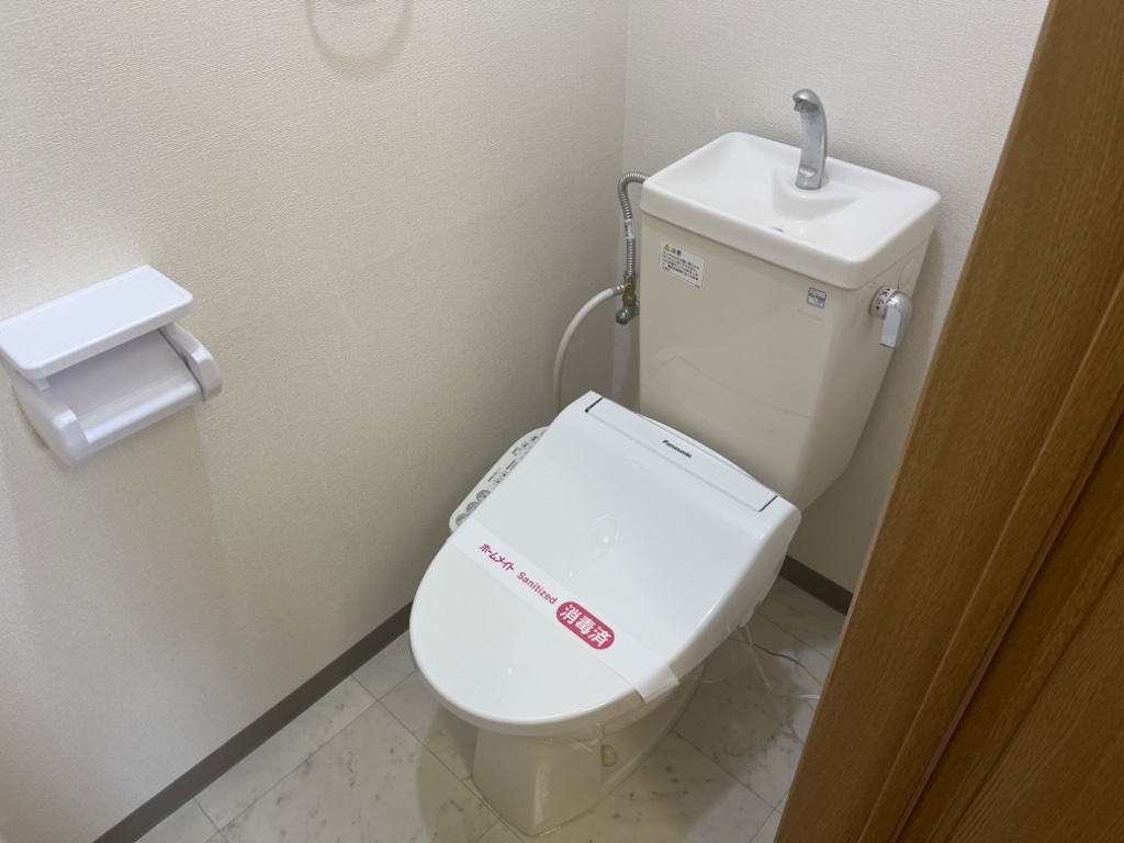 拡大写真:掛川市上西郷 1階105のトイレ