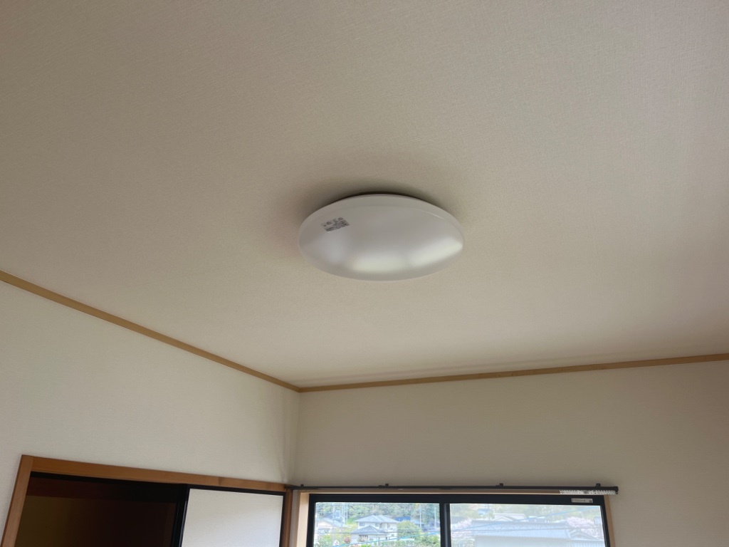 拡大写真:掛川市上西郷 1階105の照明器具