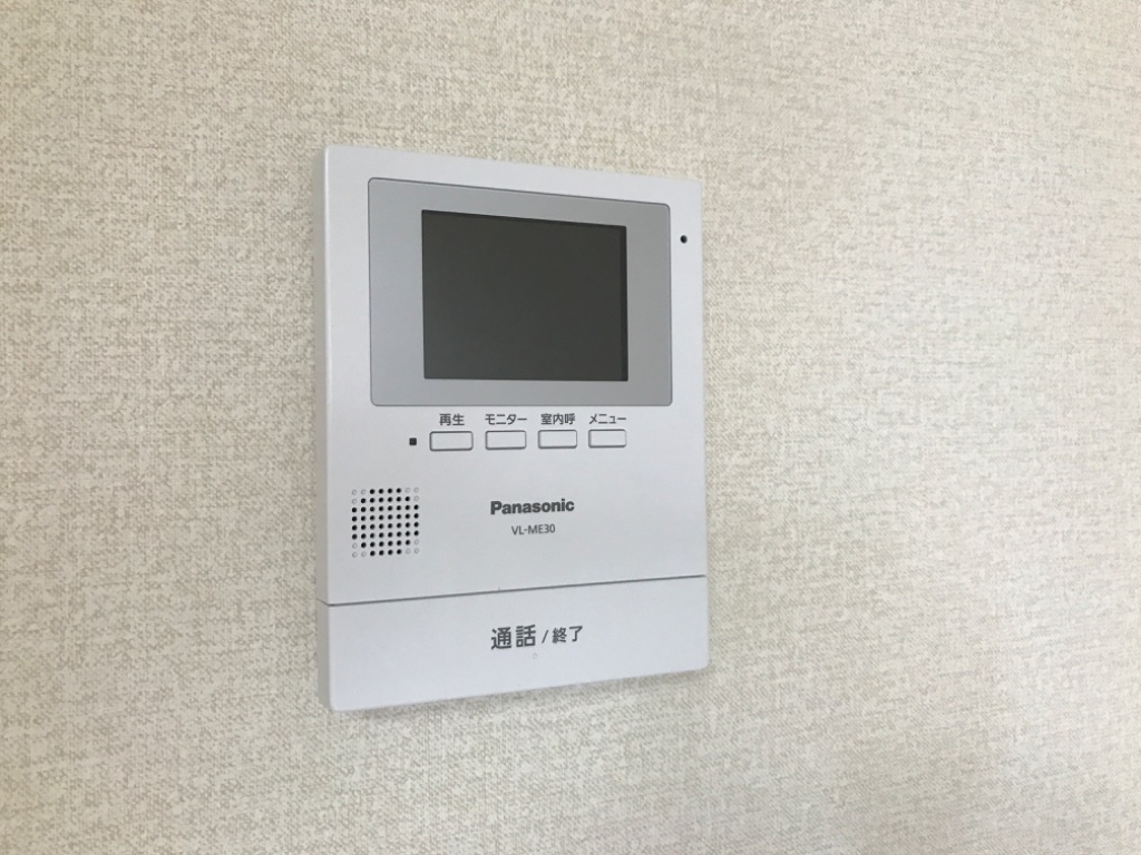 拡大写真:エスプリド伎倍 1階105のカメラ付インターホン