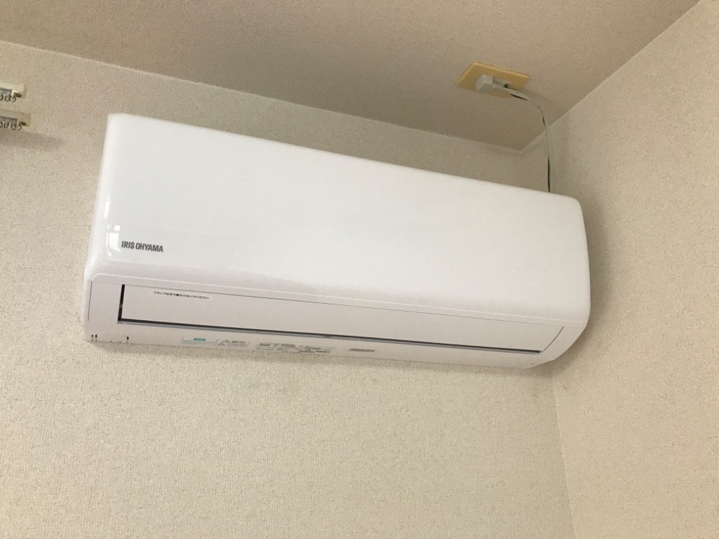 拡大写真:エスプリド伎倍 1階105のエアコン