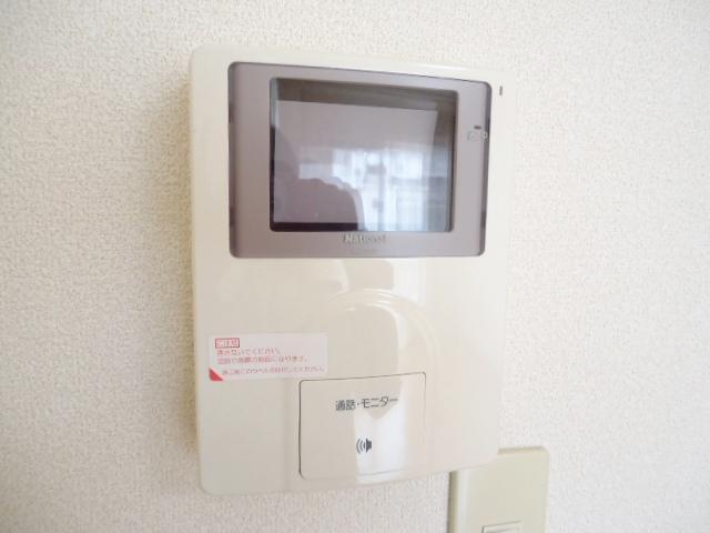 拡大写真:クレシア Crecia 2階203のカメラ付インターホン