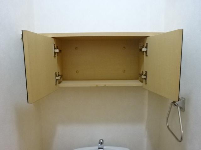 拡大写真:ウィスティリア 2階202のトイレ収納