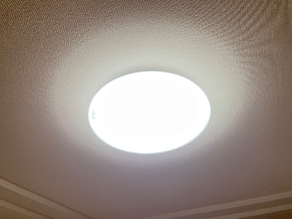 拡大写真:カームヒル 2階207の照明器具