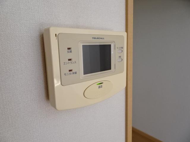 拡大写真:サクラスクェア 2階202のカメラ付インターホン