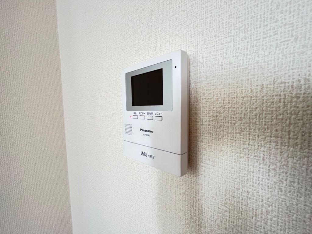 拡大写真:ドミールハセ 1階101のカメラ付インターホン
