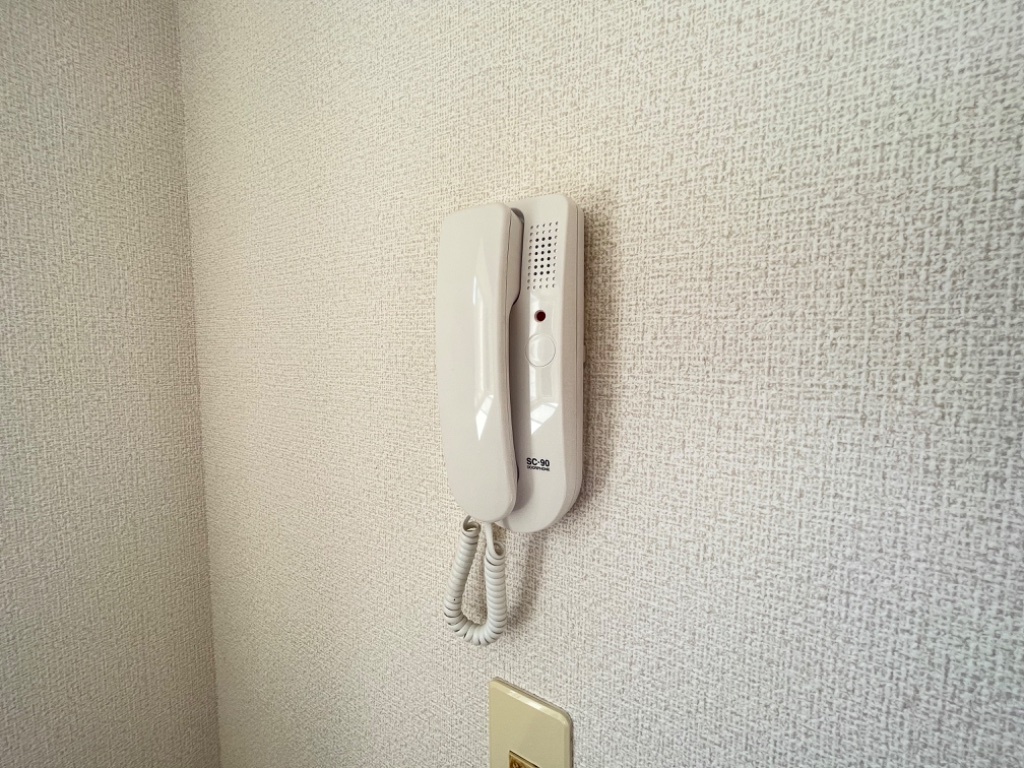拡大写真:ドミールハセ 2階201のインターホン