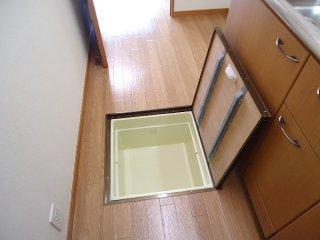 拡大写真:サニーコート・Joh 1階102の床下収納