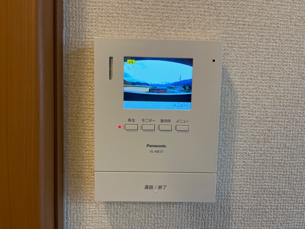 拡大写真:シャルマン 2階202のカメラ付インターホン