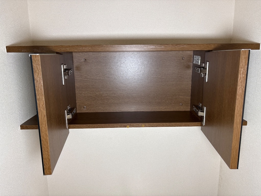 拡大写真:フロイデB 2階201のトイレ収納