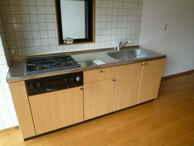 拡大写真:ハピネスシティ 2階205のキッチン