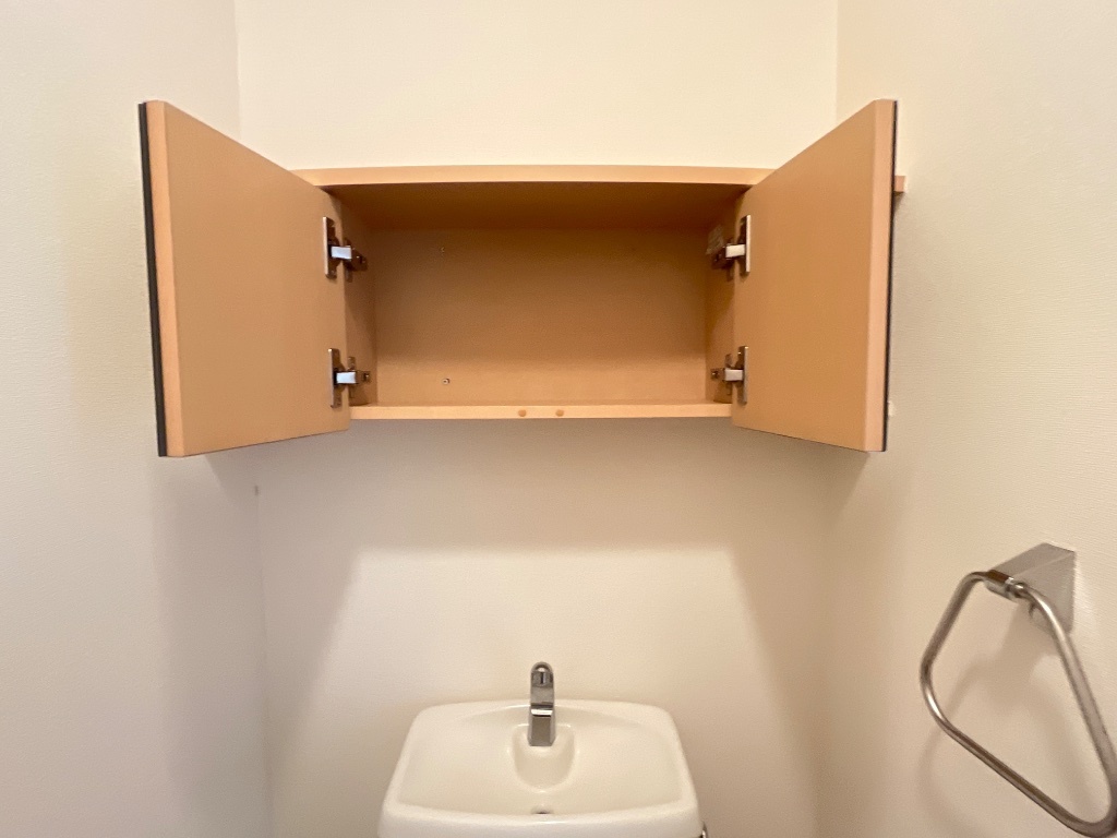 拡大写真:グランチェスタ・新田 1階103のトイレ収納