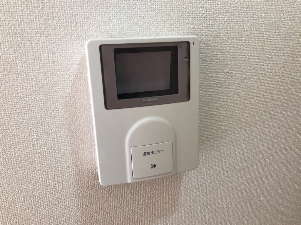 拡大写真:アクアライフ エムズ 1階101のカメラ付インターホン