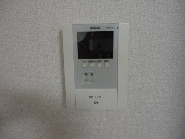 拡大写真:エスポアール 2階202のカメラ付インターホン