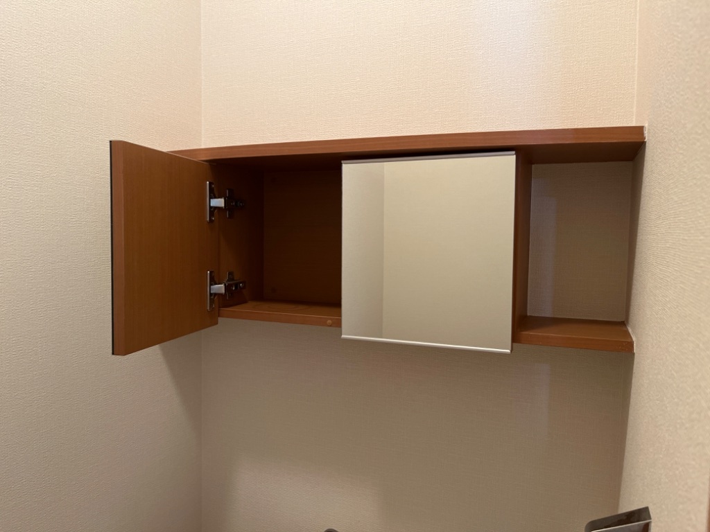 拡大写真:昴-すばる- 1階105のトイレ収納
