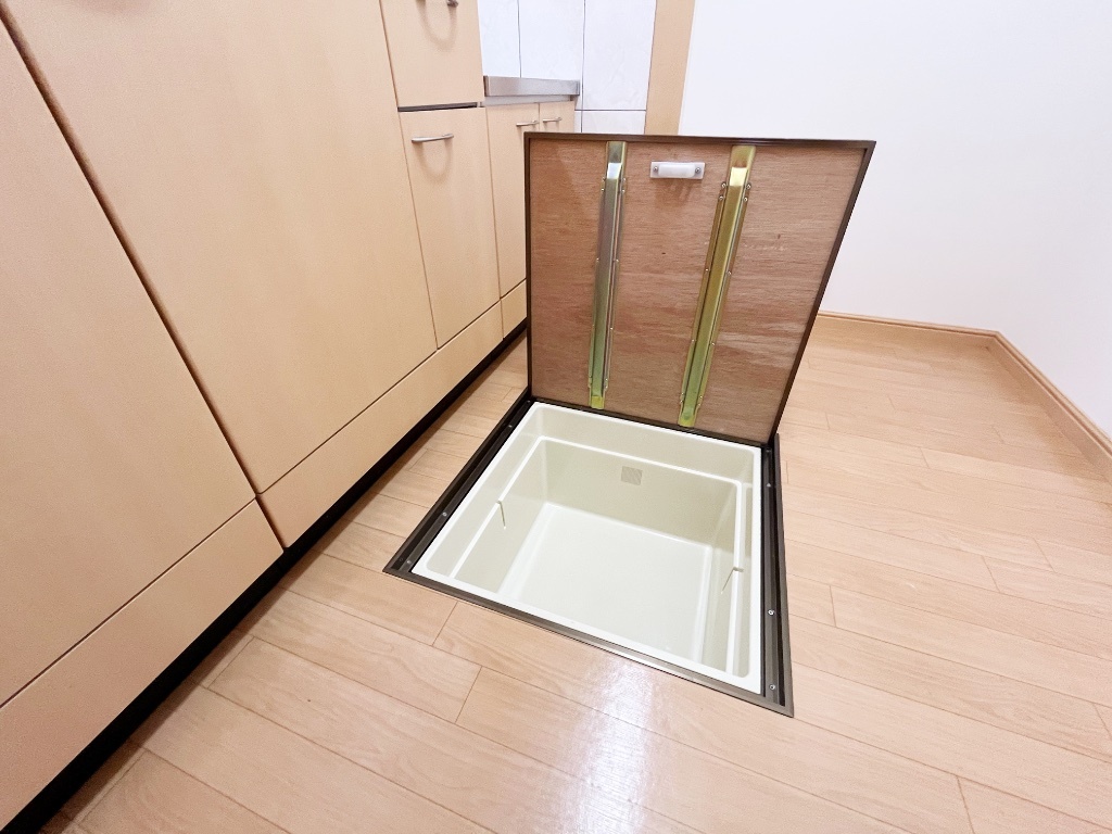 拡大写真：ルミナスコート 1階102の床下収納