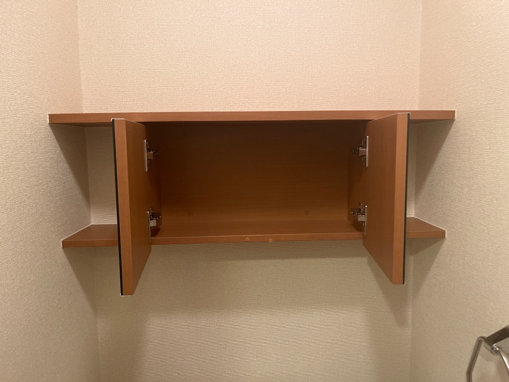 拡大写真:エル・アール 2階206のトイレ収納
