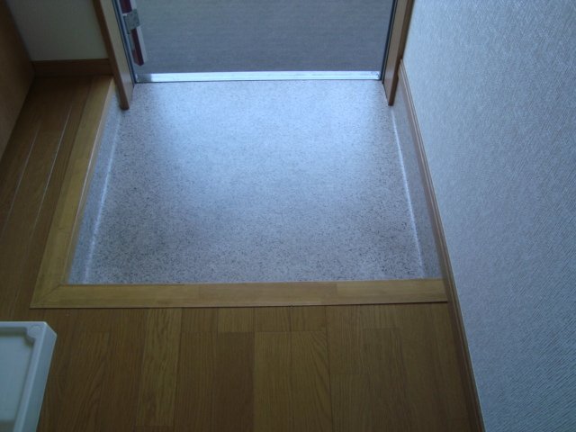 拡大写真:リバーアップ六実 2階201の玄関(イメージ)
