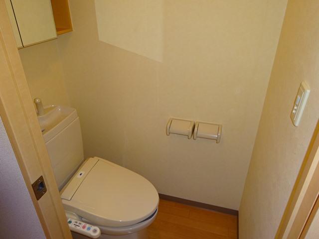 拡大写真:メゾンひばりヶ丘弐番館 2階00205のシャワー付トイレ