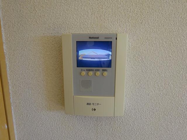 拡大写真:メゾンひばりヶ丘弐番館 2階00205のカメラ付インターホン