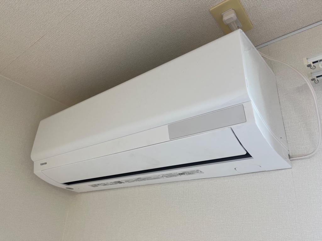 拡大写真:ラルジュパレス 1階103のエアコン