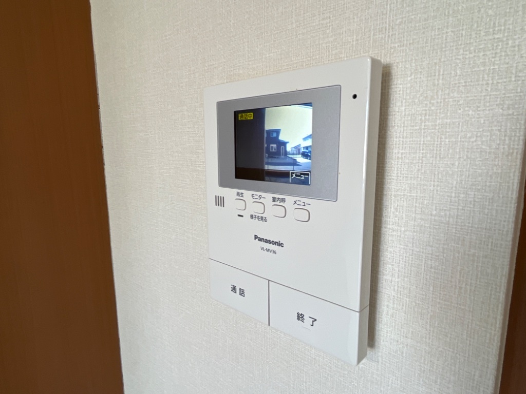 拡大写真:ラルジュパレス 1階103のカメラ付インターホン
