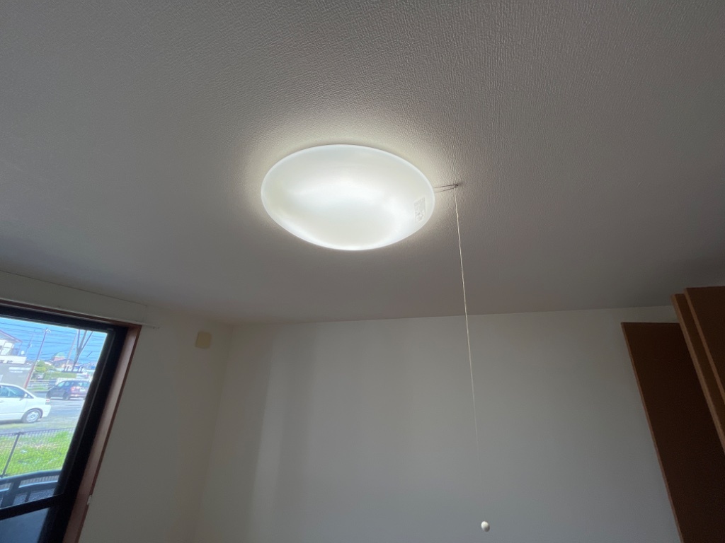 拡大写真:ラルジュパレス 1階103の照明器具