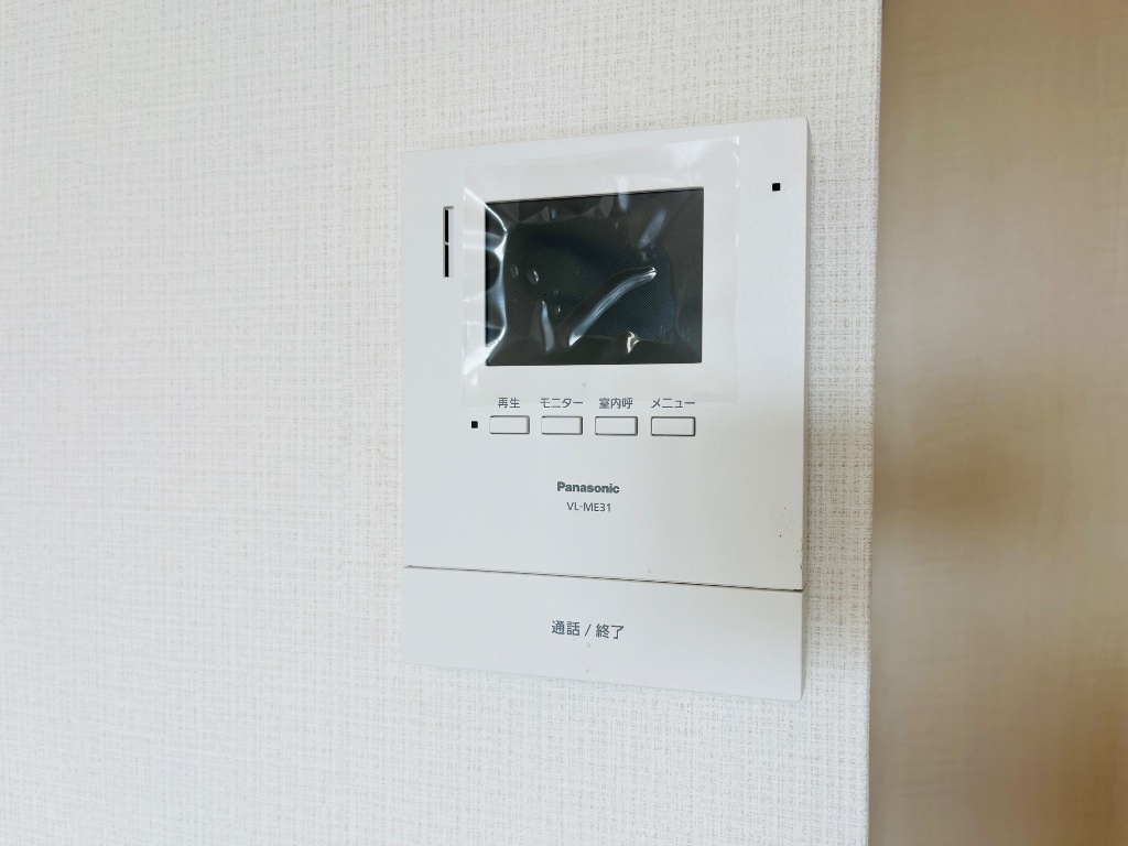 拡大写真:パークアヴェニュー 2階201のカメラ付インターホン