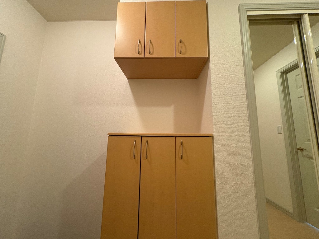 拡大写真:アクアB棟 1階103の下駄箱