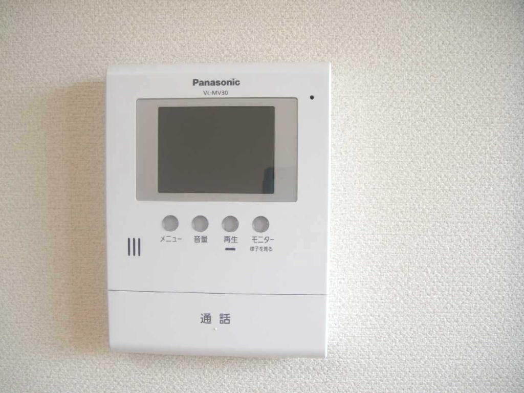 拡大写真:サンヴィレッジ Ⅱ 1階105のカメラ付インターホン