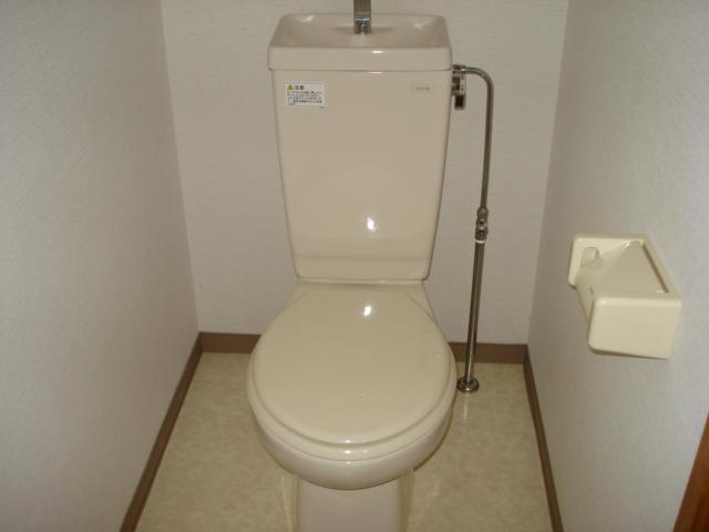 拡大写真:ハピネス吉富 2階203のトイレ