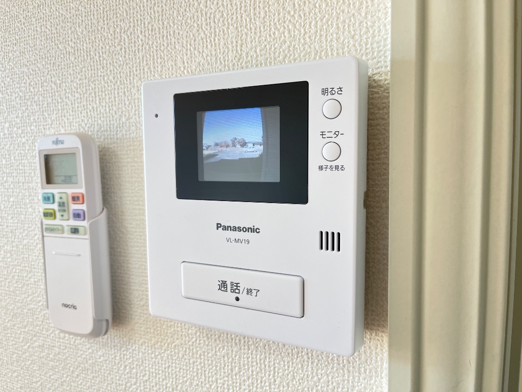 拡大写真:グリーンテラス 2階206のカメラ付インターホン