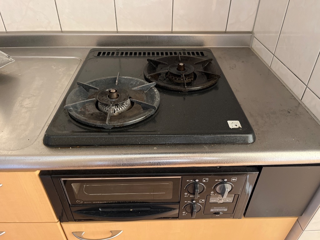 拡大写真:サンモール 1階103の2口コンロ
