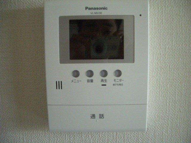 拡大写真:ニューナチュラル ハイム 2階201のカメラ付インターホン(イメージ)