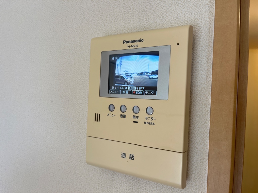 拡大写真:ファインコート北野Ⅰ 1階102のカメラ付インターホン