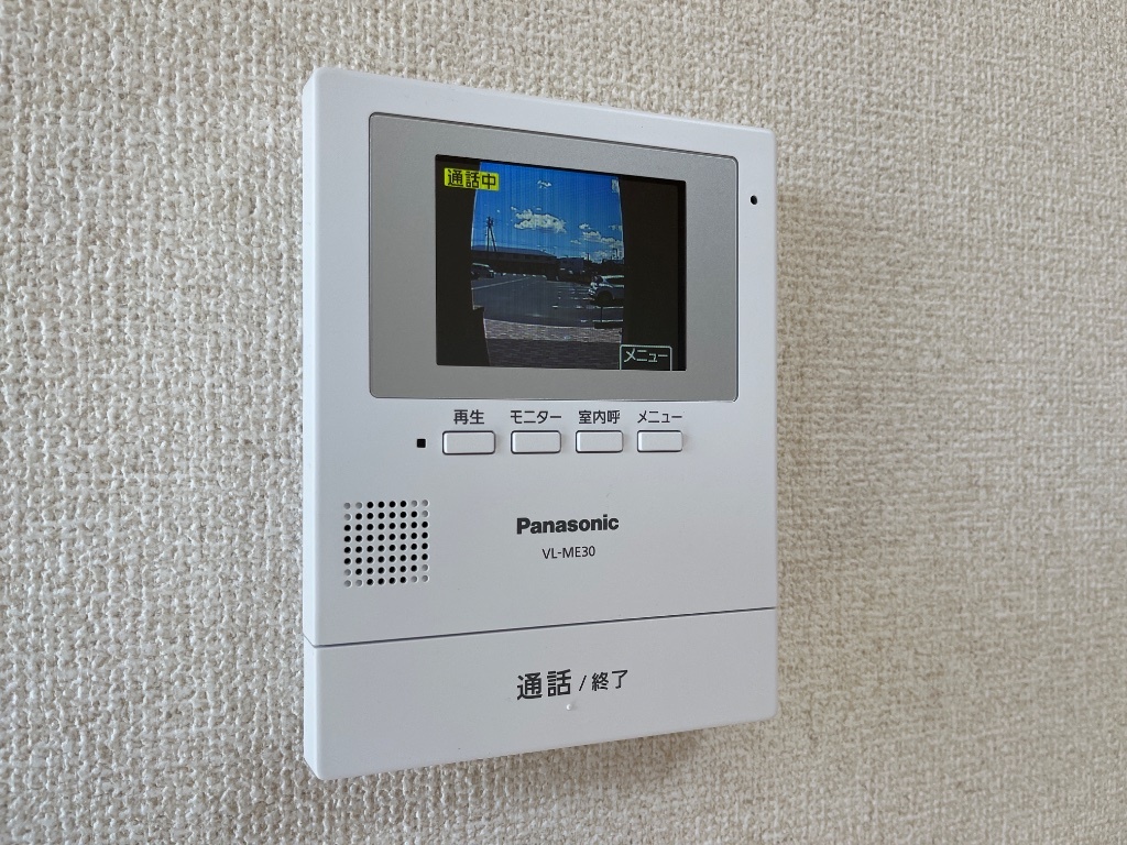 拡大写真:ドリーム レジデンス 1階102のカメラ付インターホン