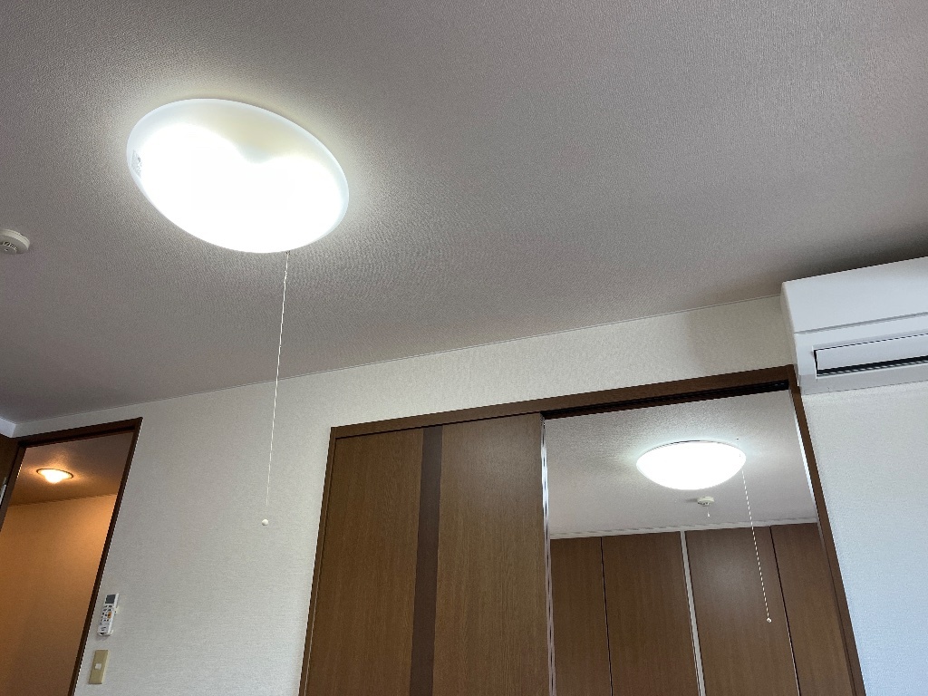 拡大写真:ポラリス 1階102の照明器具