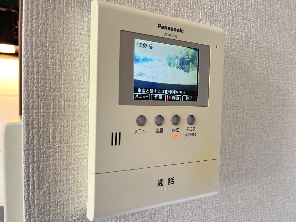 拡大写真:ポラリス 2階202のカメラ付インターホン