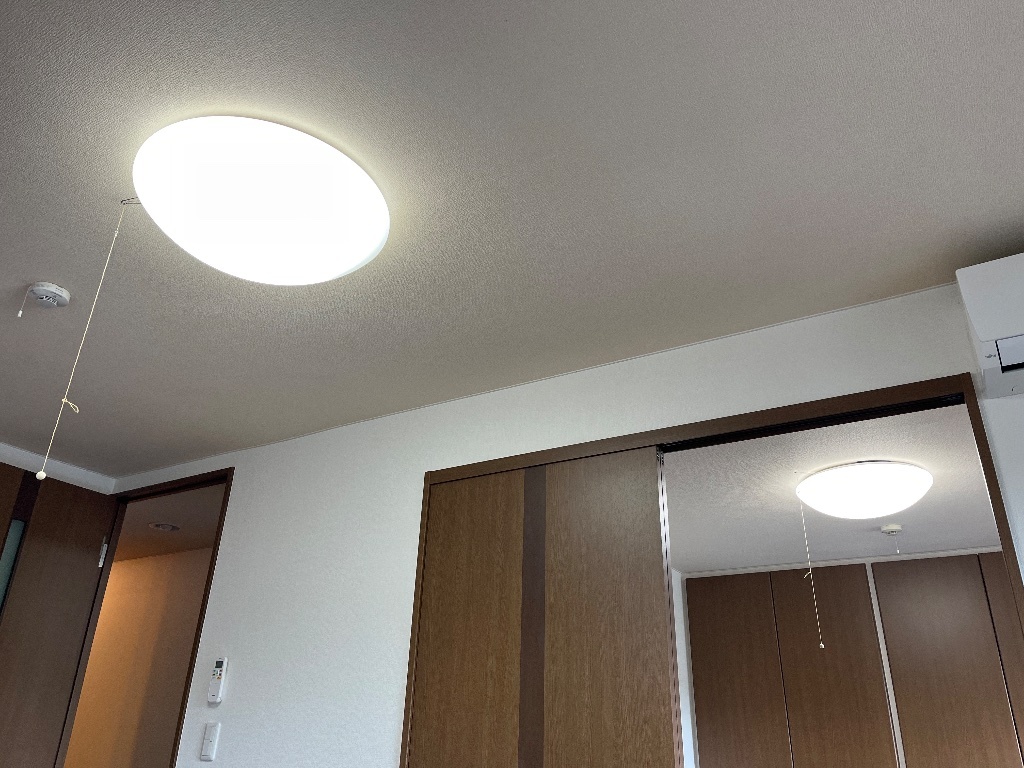 拡大写真:ポラリス 2階202の照明器具