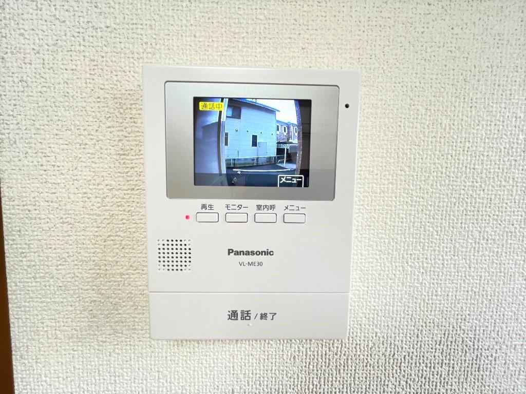 拡大写真:クレストール川島 1階103のカメラ付インターホン(イメージ)